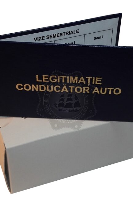 Legitimatie conducator auto agreata ARR 2023-2024