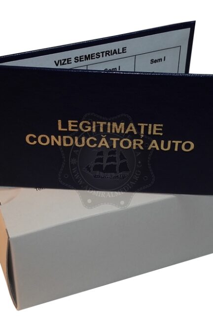 Legitimatie conducator auto agreata ARR 2025-2026